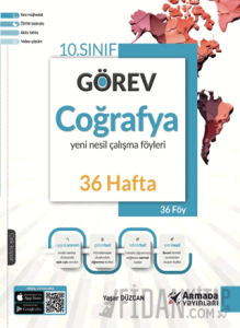 10. Sınıf Görev Coğrafya Çalışma Föyleri (36 Hafta)