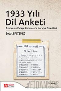 1933 Yılı Dil Anketi