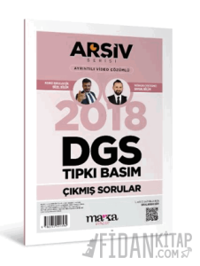 2018 DGS Arşiv Serisi Tıpkı Basım Çıkmış Sorular