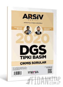 2020 DGS Arşiv Serisi Tıpkı Basım Çıkmış Sorular