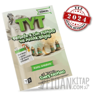 TYT Felsefe - Din Kültürü ve Ahlak Bilgisi El Yazısı Ders Notları Kitabı