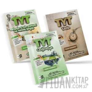 TYT Sosyal Bilimler El Yazısı Ders Notları Kitapları