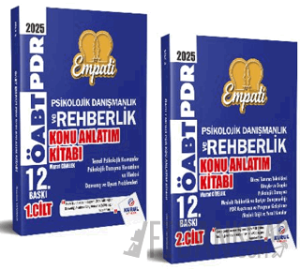 2025 AGS-ÖABT Empati Psikolojik Danışmanlık ve Rehberlik Konu Anlatımlı Modüler Set