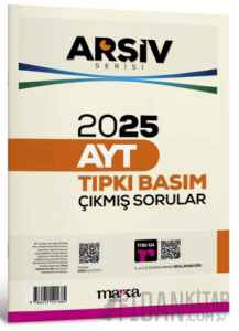 2025 AYT Arşiv Serisi Tıpkı Basım Çıkmış Sorular