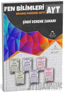 2025 AYT Fen Bilimleri 6 Fasikül 42 Deneme Sınavı Seti + Defter Hediyeli