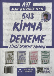 2025 AYT Kimya 5x13 Deneme