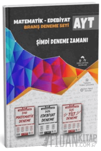 2025 AYT Matematik, Edebiyat ve Trigonometri-Limit-Türev-İntegral Deneme Sınavı Seti + Defter Hediyeli