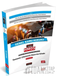 2025 HMGS Genel Kamu Hukuku Hazırlık Kitabı Çözümlü