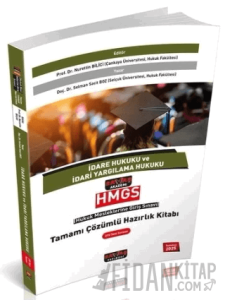 2025 HMGS İdare Hukuku ve İdari Yargılama Hukuku Hazırlık Kitabı Çözümlü
