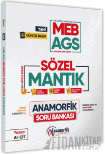2025 MEB-AGS Anamorfik Sözel Mantık Soru Bankası