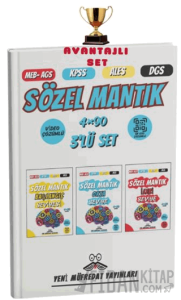 2025 MEB-AGS KPSS ALES DGS Sözel Mantık Başlangıç- Orta – İleri Seviye 4x90 Tamamı Video Çözümlü Deneme Sınavı