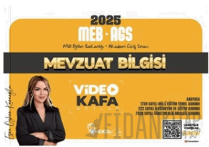 2025 MEB AGS Mevzuat Bilgisi Video Kafa Notlar