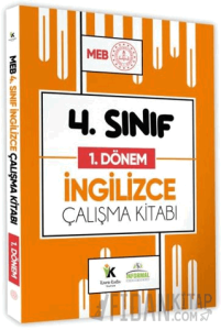 2025 MEB ÖDM İlkokul 4. Sınıf İngilizce 1. Dönem Çalışma Kitabı Alıştırmalı / Etkinlikli Soru Bankası
