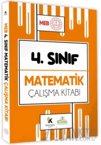 2025 MEB ÖDM İlkokul 4. Sınıf Matematik Çalışma Kitabı Alıştırmalı / Etkinlikli Soru Bankası