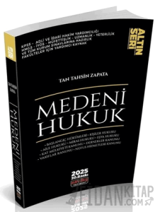 2025 Medeni Hukuk Konu Anlatımı Altın Seri