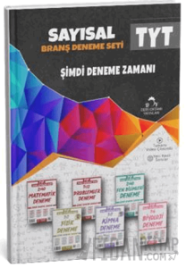 2025 TYT Sayısal 6 Fasikül 39 Deneme Sınavı Seti + Defter Hediyeli