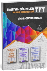 2025 TYT Sosyal Bilimler 3 Fasikül 34 Deneme Sınavı Seti + Defter Hediyeli
