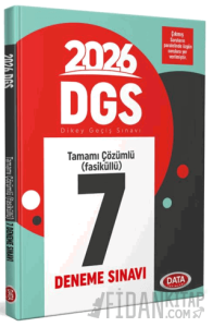 2026 DGS Tamamı Çözümlü (Fasiküllü) 7 Deneme Sınavı