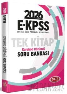 2026 E-KPSS Tek Kitap Soru Bankası Karekod Çözümlü