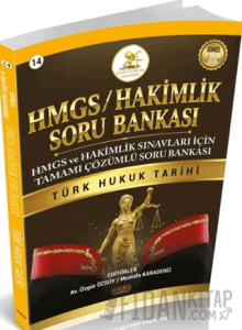 2026 HMGS Hakimlik Türk Hukuk Tarihi Soru Bankası