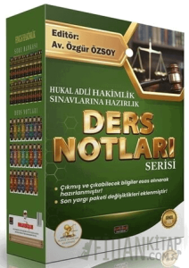 2026 HUKAL Adli Hakimlik Ders Notları Seti