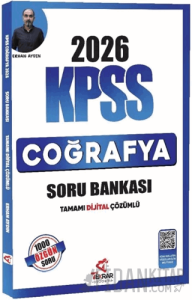 2026 KPSS Coğrafya Soru Bankası Çözümlü