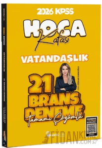 2026 KPSS Vatandaşlık 21 Deneme Çözümlü