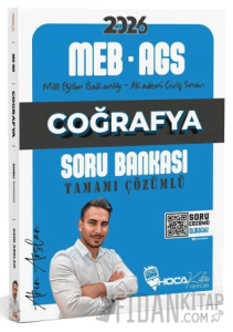 2026 MEB-AGS Coğrafya Soru Bankası Çözümlü