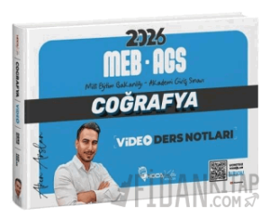 2026 MEB-AGS Coğrafya Video Ders Notları