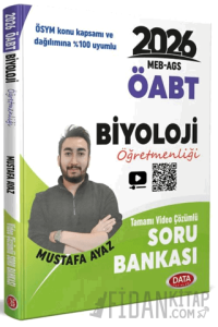 2026 MEB - AGS ÖABT Biyoloji Öğretmenliği Tamamı Video Çözümlü Soru Bankası