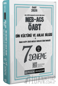 2026 MEB AGS ÖABT Din Kültürü Ve Ahlak Bilgisi İmam Hatip Lisesi Meslek Dersleri Öğretmenliği Tamamı Çözümlü 7 Deneme