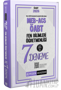 2026 MEB AGS ÖABT Fen Bilimleri Öğretmenliği Tamamı Çözümlü 7 Deneme