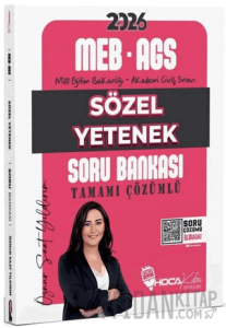 2026 MEB-AGS Sözel Yetenek Soru Bankası Çözümlü