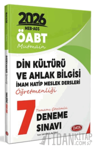 2026 ÖABT Din Kültürü ve Ahlak Bilgisi/İHL Tamamı Çözümlü 7 Deneme Sınavı