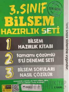 3. Sınıf Bilsem Hazırlık Seti