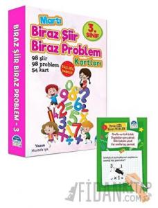3. Sınıf Biraz Şiir Biraz Problem Kartları - Yaz Sil Kalemli
