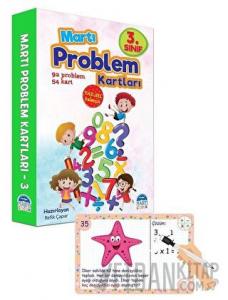 3. Sınıf Problem Kartları - Yaz Sil Kalemli