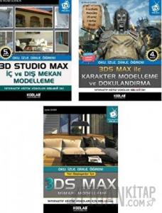 3D Studio Max Eğitim Seti (3 Kitap Takım)
