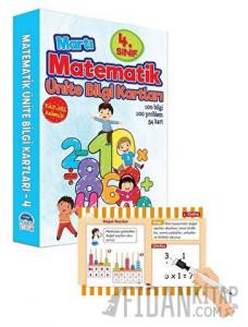 4. Sınıf Matematik Ünite Bilgi Kartları - Yaz Sil Kalemli