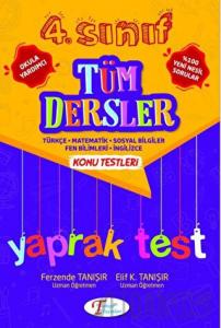 4. Sınıf Tüm Dersler Konu Testleri Test