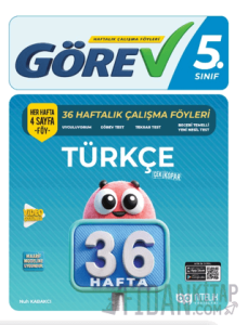 5. Sınıf Türkçe Görev 36 Haftalık Çalışma Föyleri