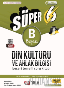 6. Sınıf Süper Din Kültürü ve Ahlak Bilgisi Beceri Temelli Soru Kitabı