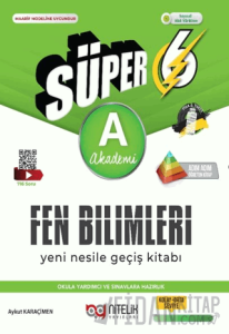 6. Sınıf Süper Fen Bilimleri Soru Kitabı Yeni Nesil (A)