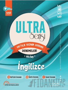 6. Sınıf Ultra Serisi İngilizce Denemeleri 44 Föy