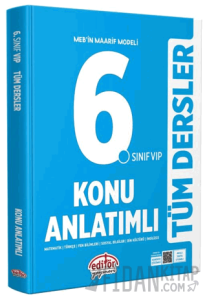 6. Sınıf VIP Tüm Dersler Konu Anlatımlı