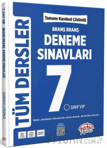 7. Sınıf Tüm Dersler Ünite Ünite Deneme Sınavları