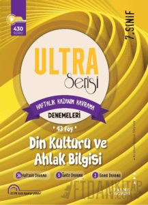 7. Sınıf Ultra Serisi Din Kültürü ve Ahlak Bilgisi Denemeleri 43 Föy