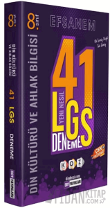 8. Sınıf LGS Din Kültürü ve Ahlak Bilgisi Efsane 41 Deneme