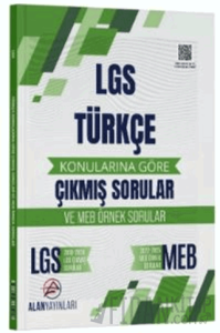 8. Sınıf LGS Türkçe Konularına Göre Çıkmış Sorular