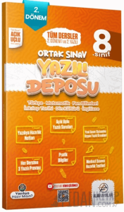 8. Sınıf Tüm Dersler Ortak Sınav 2. Dönem 1. ve 2. Yazılı